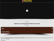 Tablet Screenshot of changjiangmounthoreb.com